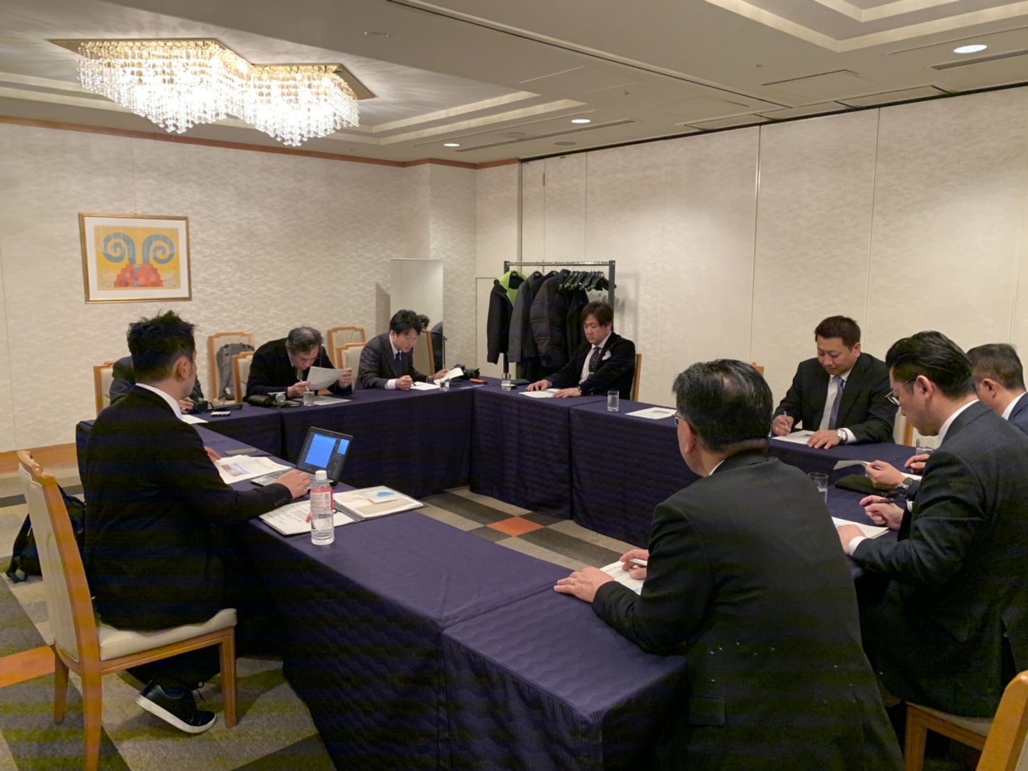 <p>表彰式の前には、大賞受賞作品についてやエクステリアのことについて<br />
取材を受けました。</p>