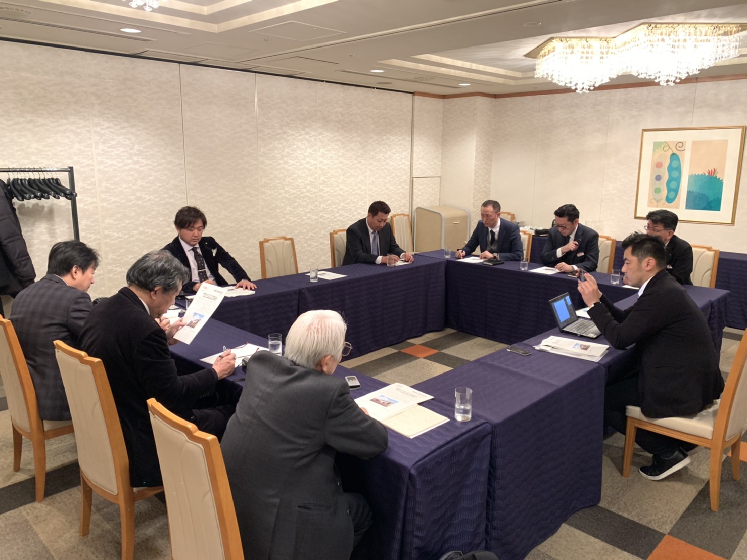 <p>表彰式の前には、大賞受賞作品についてやエクステリアのことについて<br />
取材を受けました。</p>