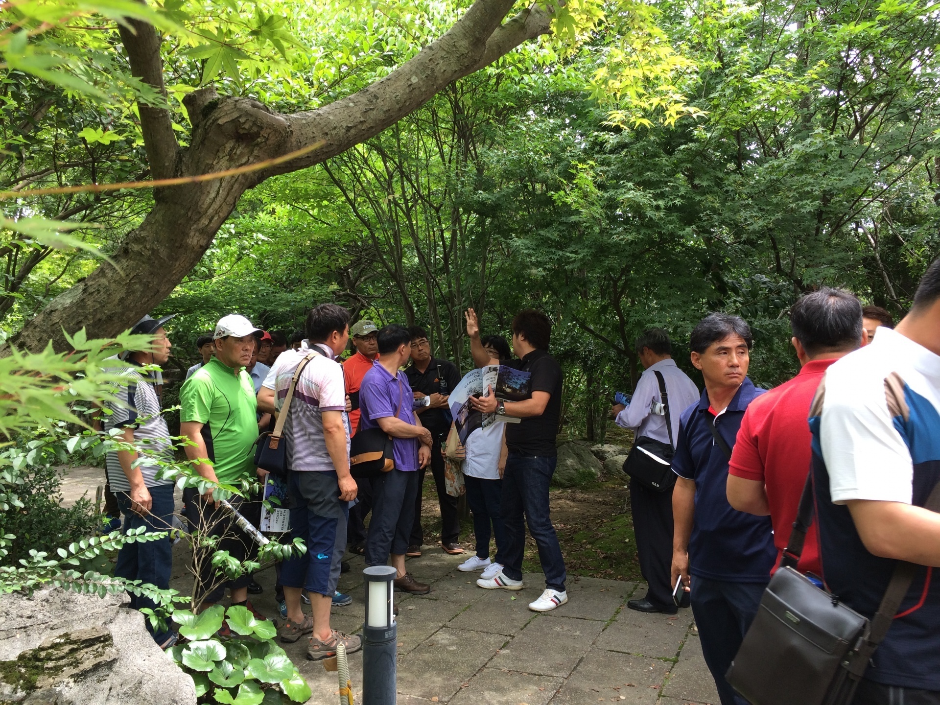 <p>魅せ方・光・角度・樹木名<br />
常緑樹と落葉樹の使い方などを説明</p>