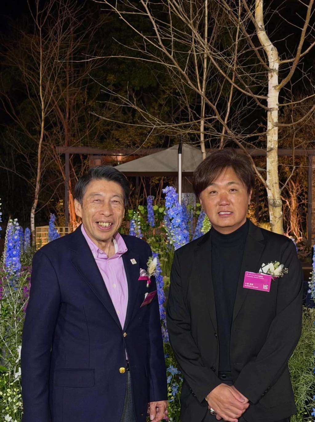 <p>福岡フラワーショー開幕しました。</p>
<p> </p>
<p>今回は仕事がバタバタで社員の皆んなに</p>
<p>お任せして助けてもらい、何とか完成しました🙇♂️</p>
<p> </p>
<p>レセプションパーティでは色々な方にお会いして</p>
<p>いい経験になりました。</p>
<p> </p>
<p>協力して頂いた協賛企業の皆様、施工協力して</p>
<p>頂いた会社様、ボランティアの方、西日本短期大学</p>
<p>の学生の皆様ありがとうございました😭</p>